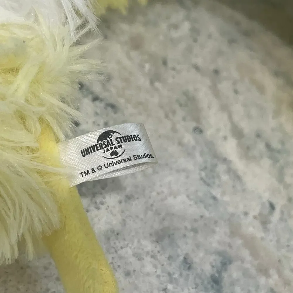 USJ Sesame Street Big Bird Pom Pom Plush Headband Universal Studios Japan Rare